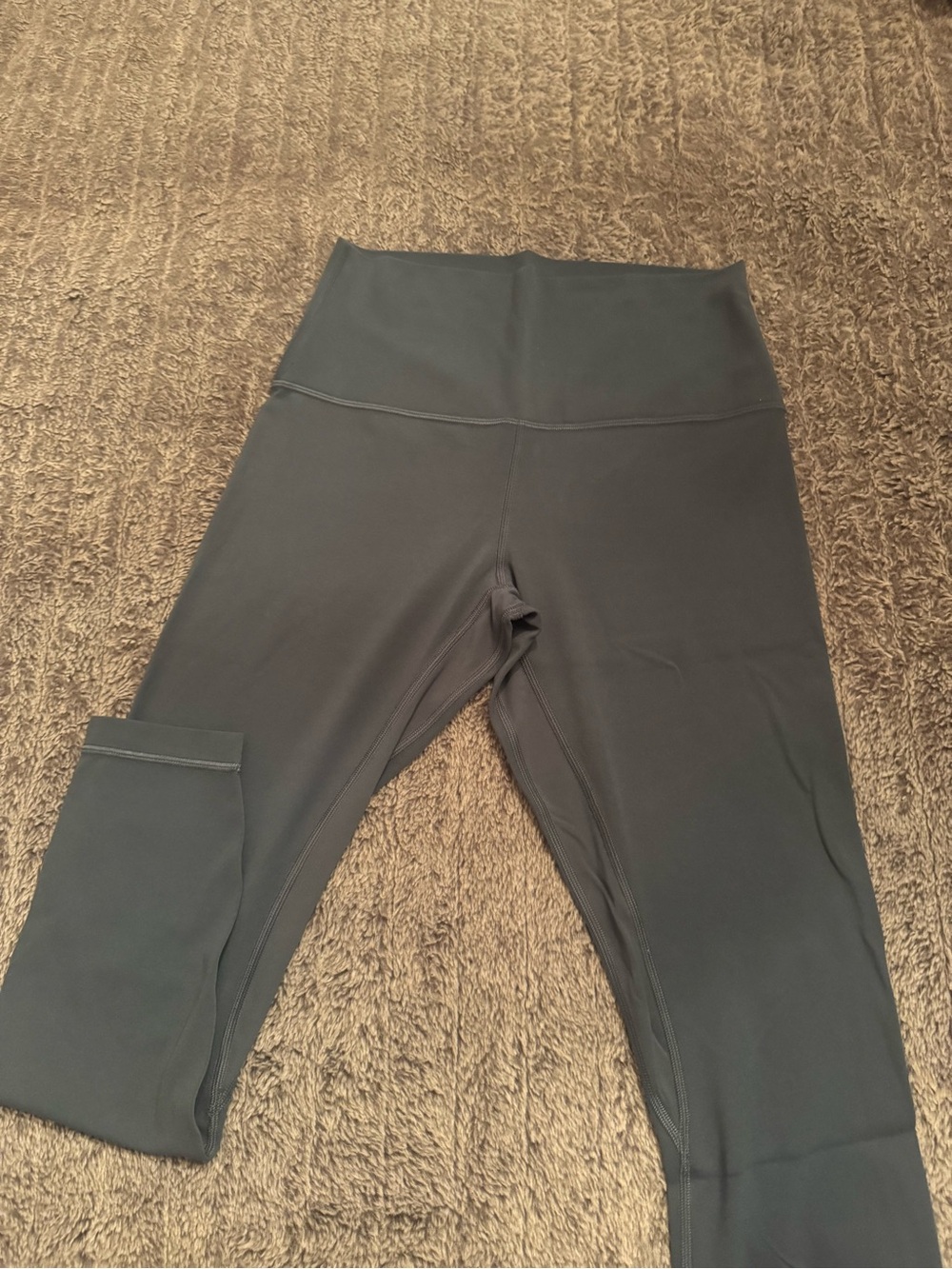 lululemon athletica Black High-Rise Leggings with Side Pocket